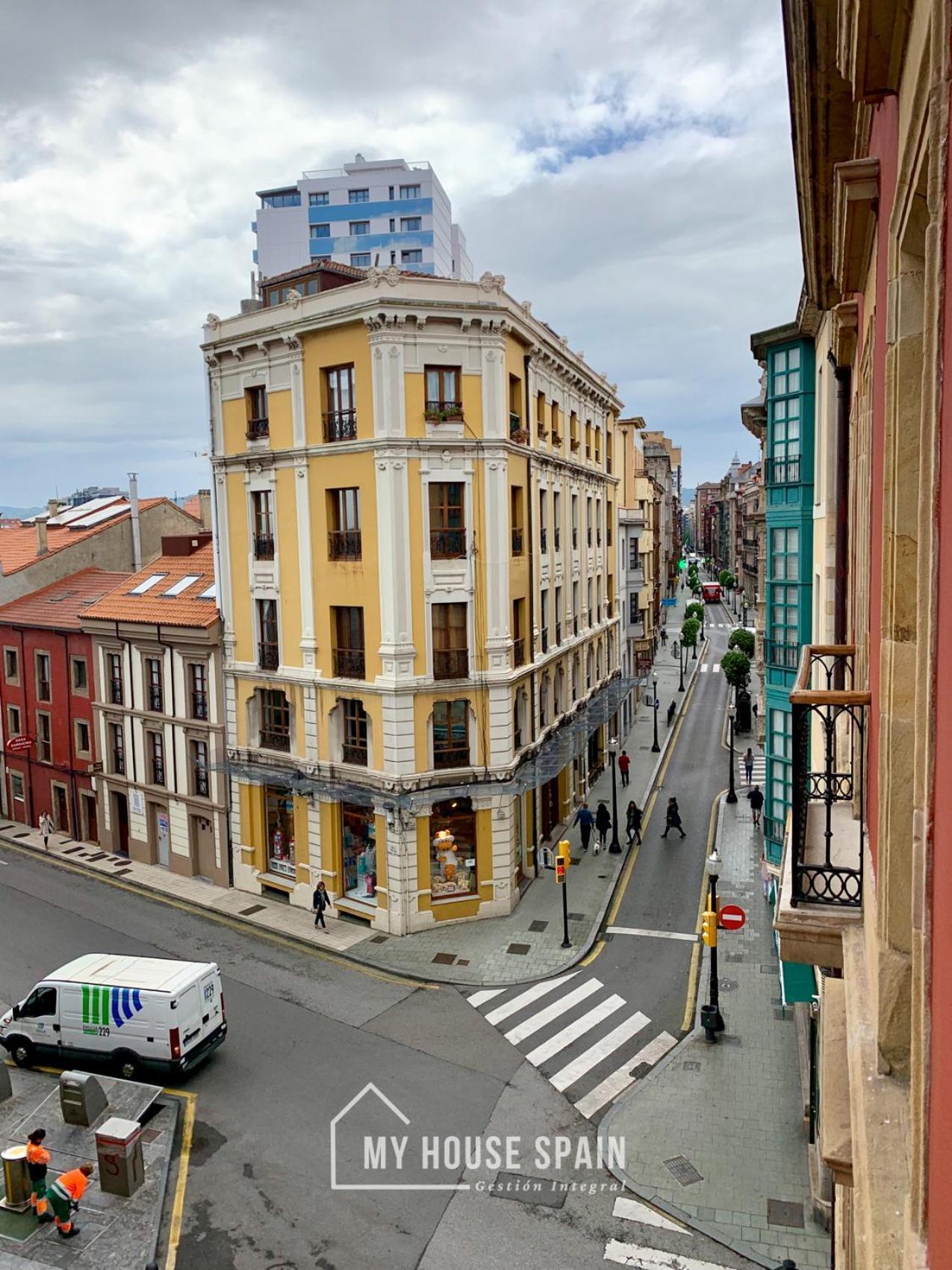 Myhousespain - Acogedor Apartamento Plaza Mayor Gijon 2 Kültér fotó